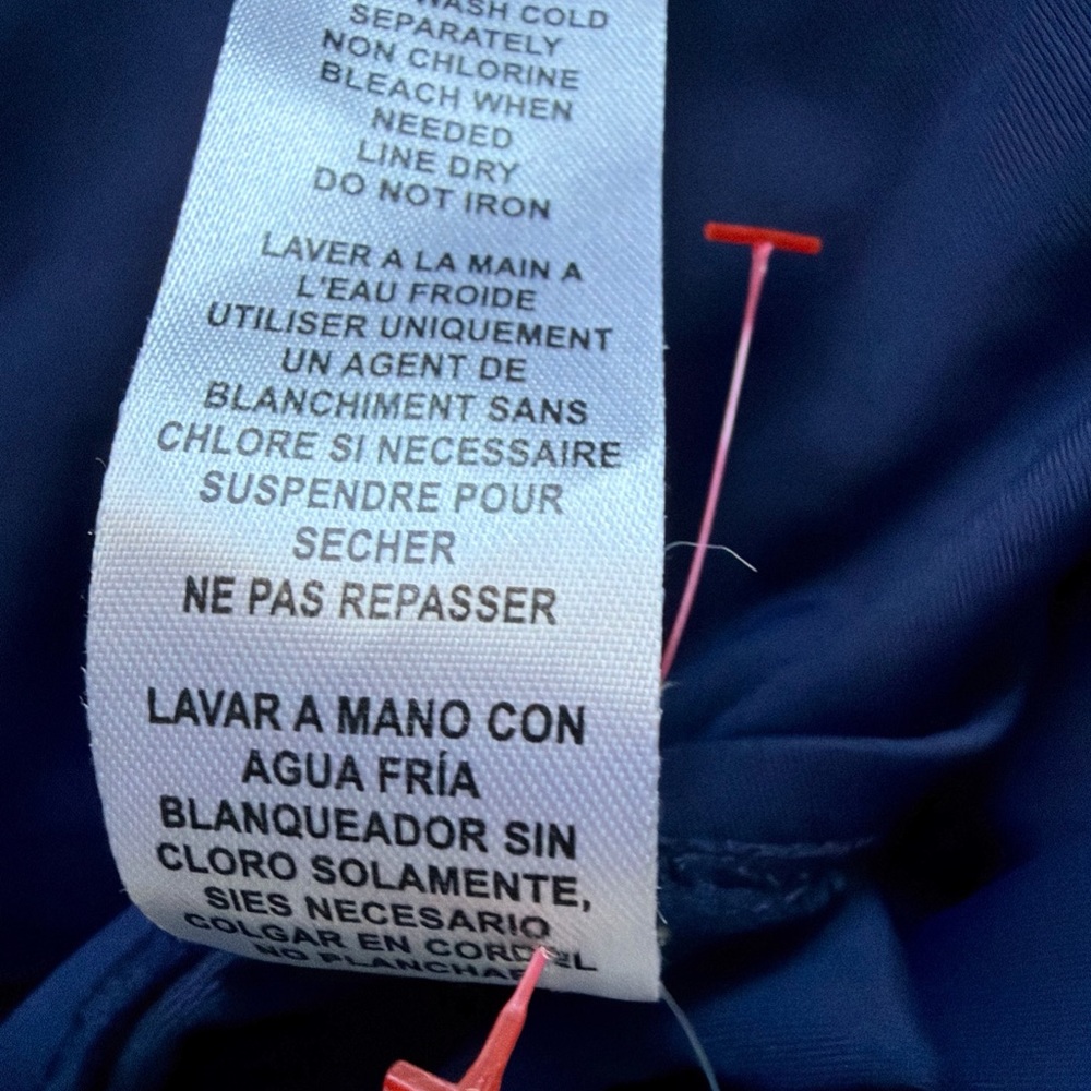 Tommy Bahama Navy Swimsuit - Picture 11 of 11